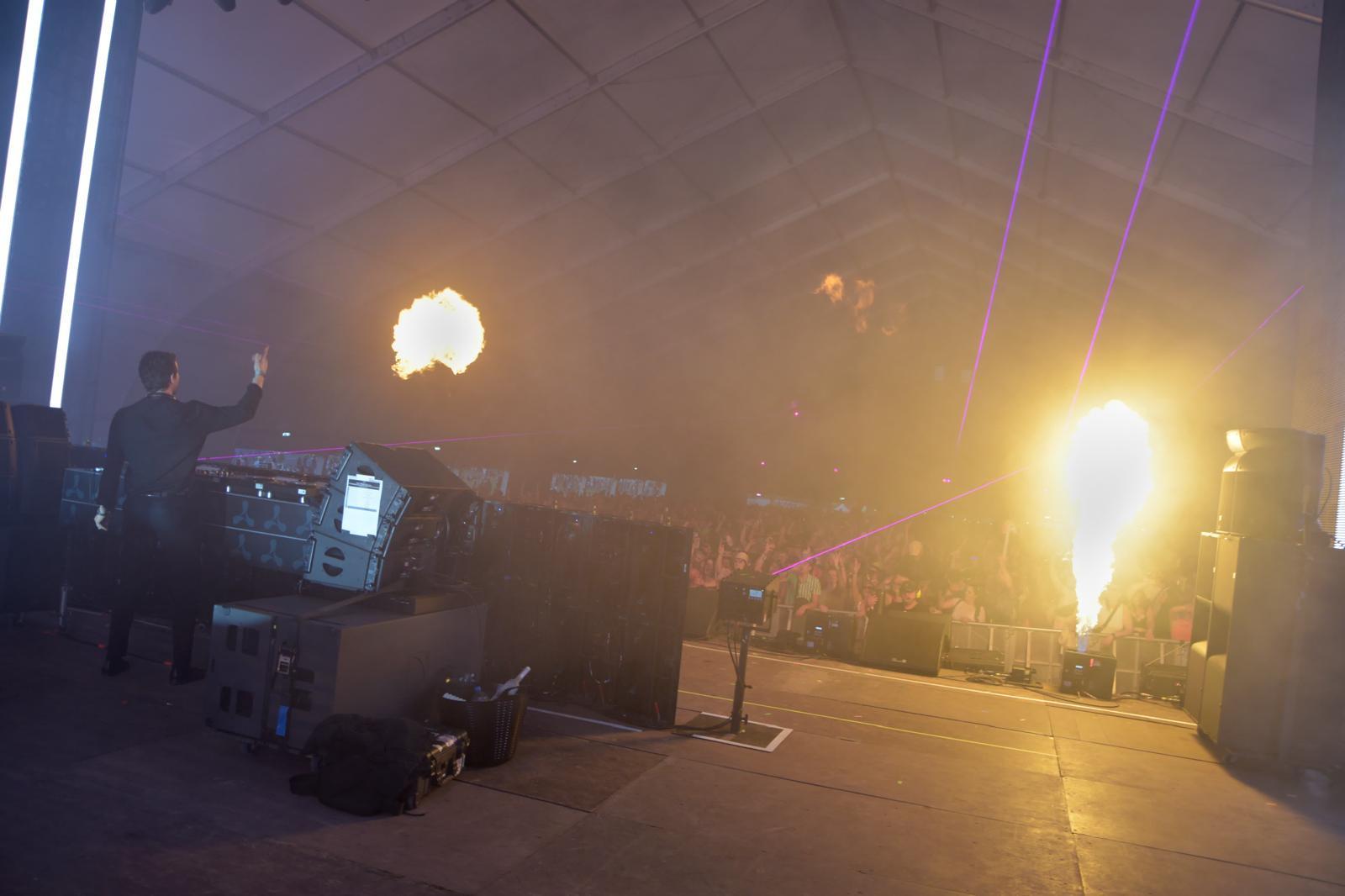 Brilliant behind the scenes video and photos as DJs bring party to Creamfields. Picture: Ian Park