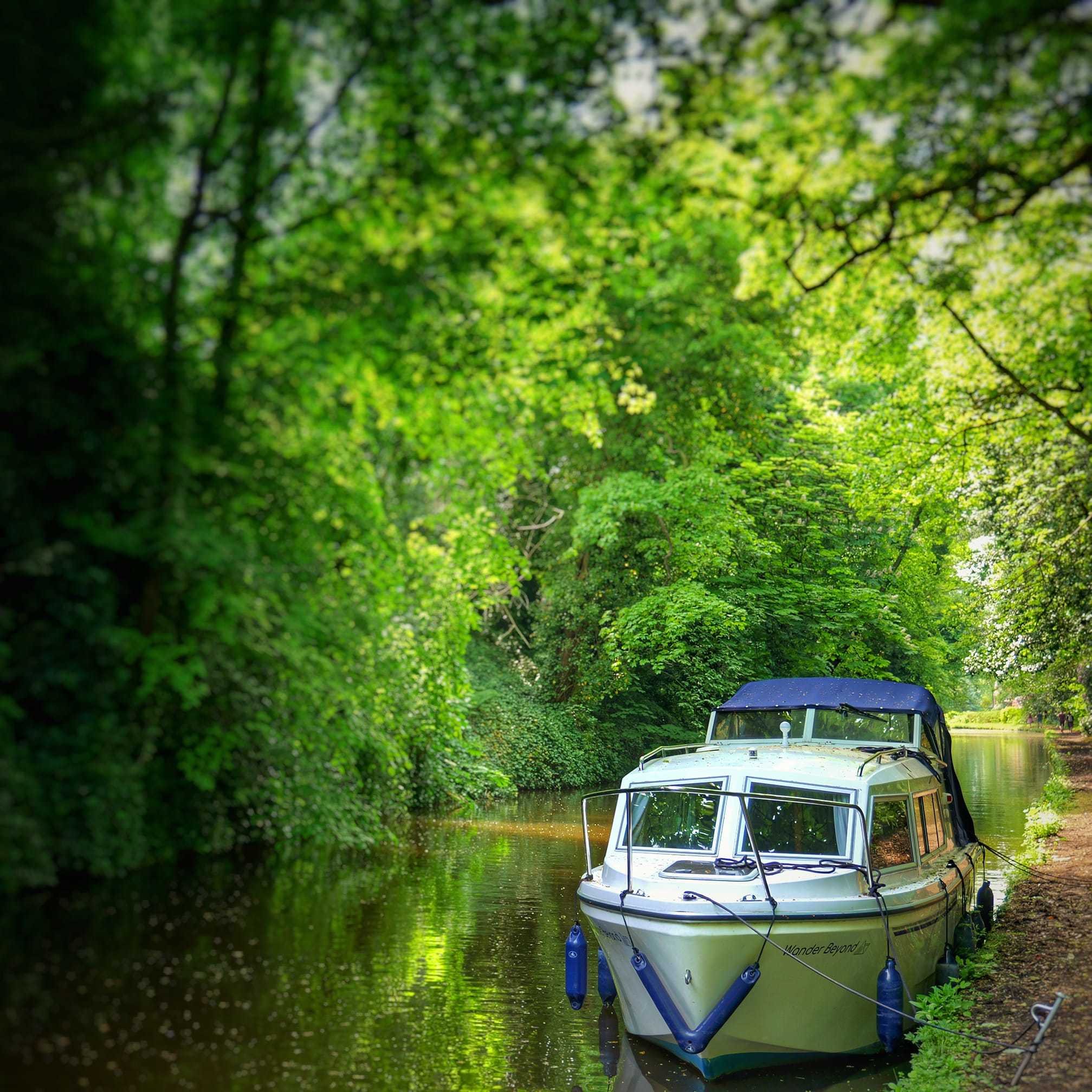 By the canal by Jon Hallwood