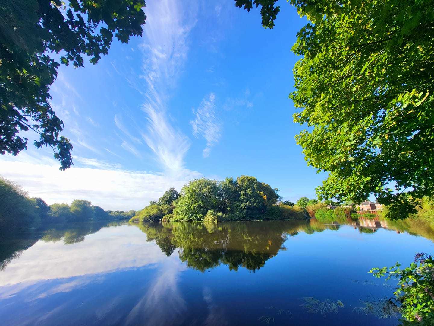 River Mersey reflections by Alison Payton