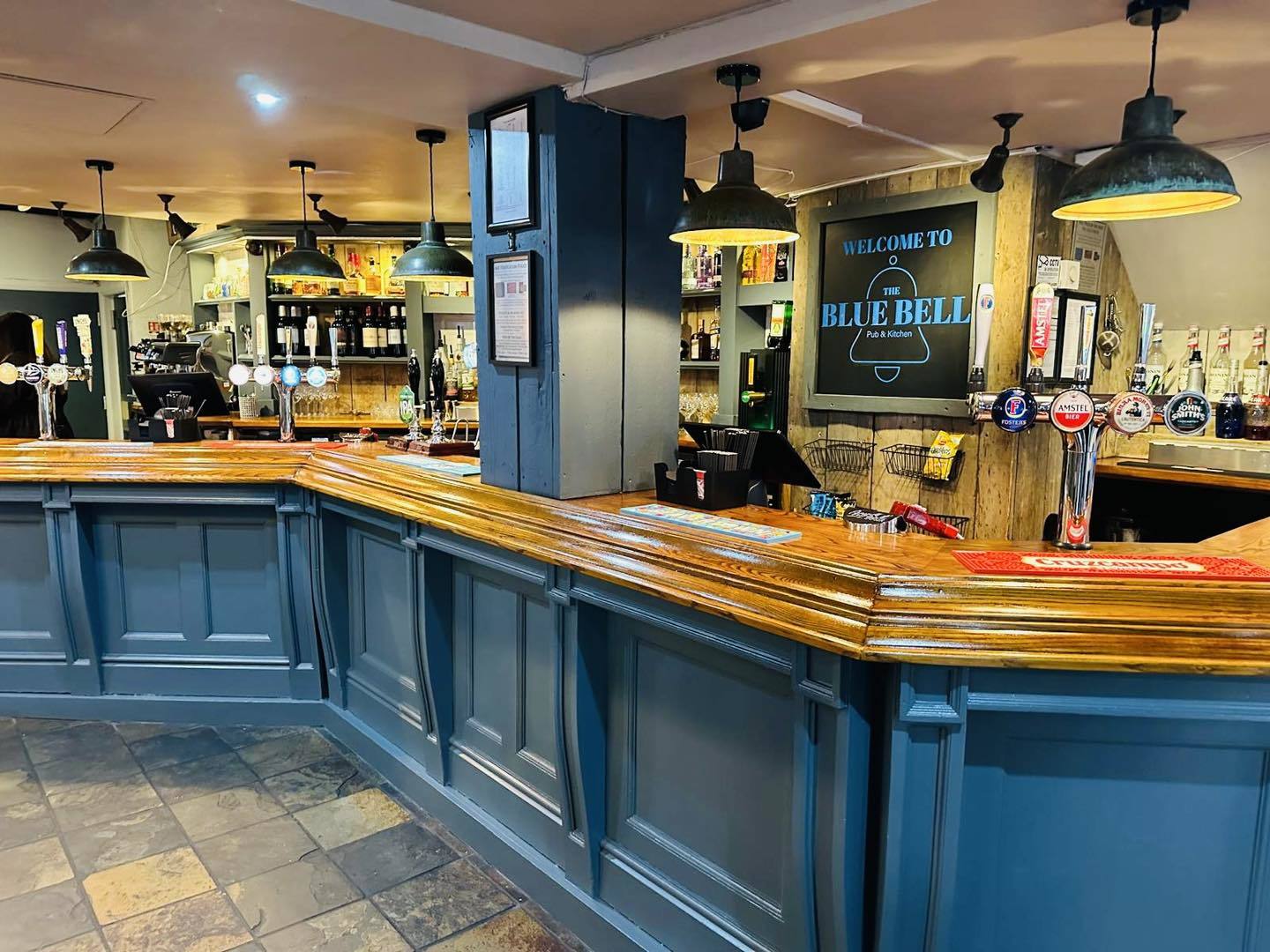 The Blue Bell pub has undergone an impressive makeover