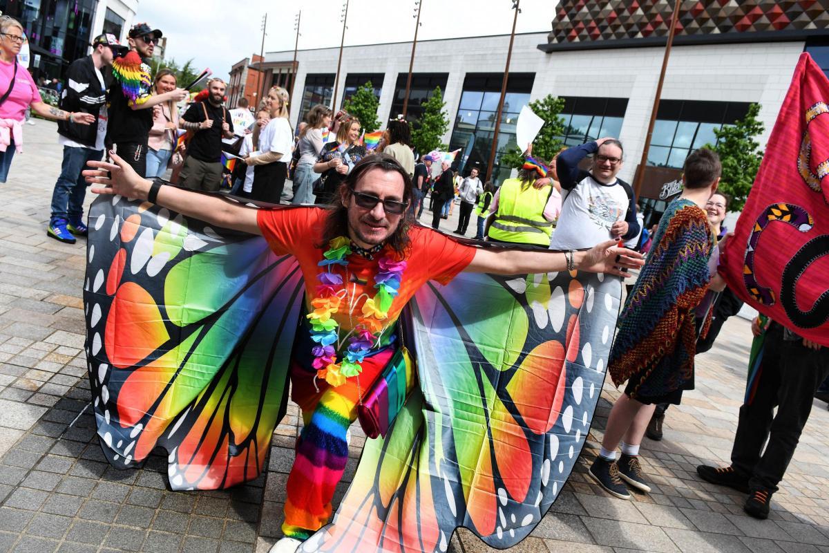 Warrington Pride also attracted large numbers to the town centre