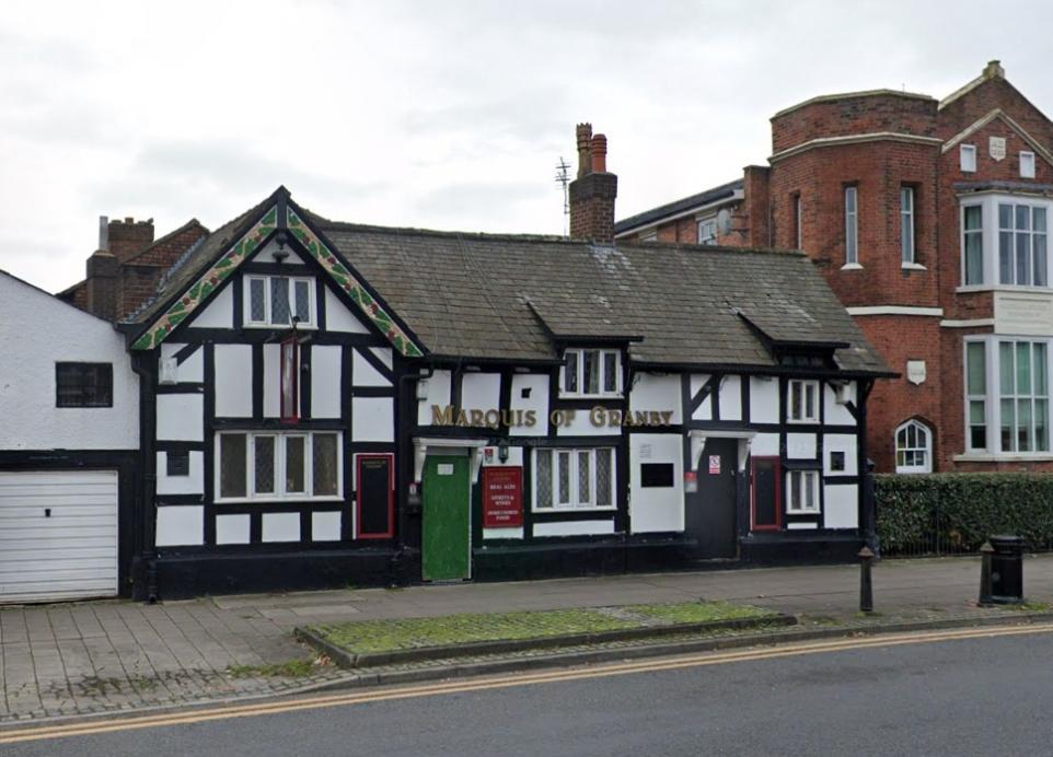 The former Marquis de Granby pub building