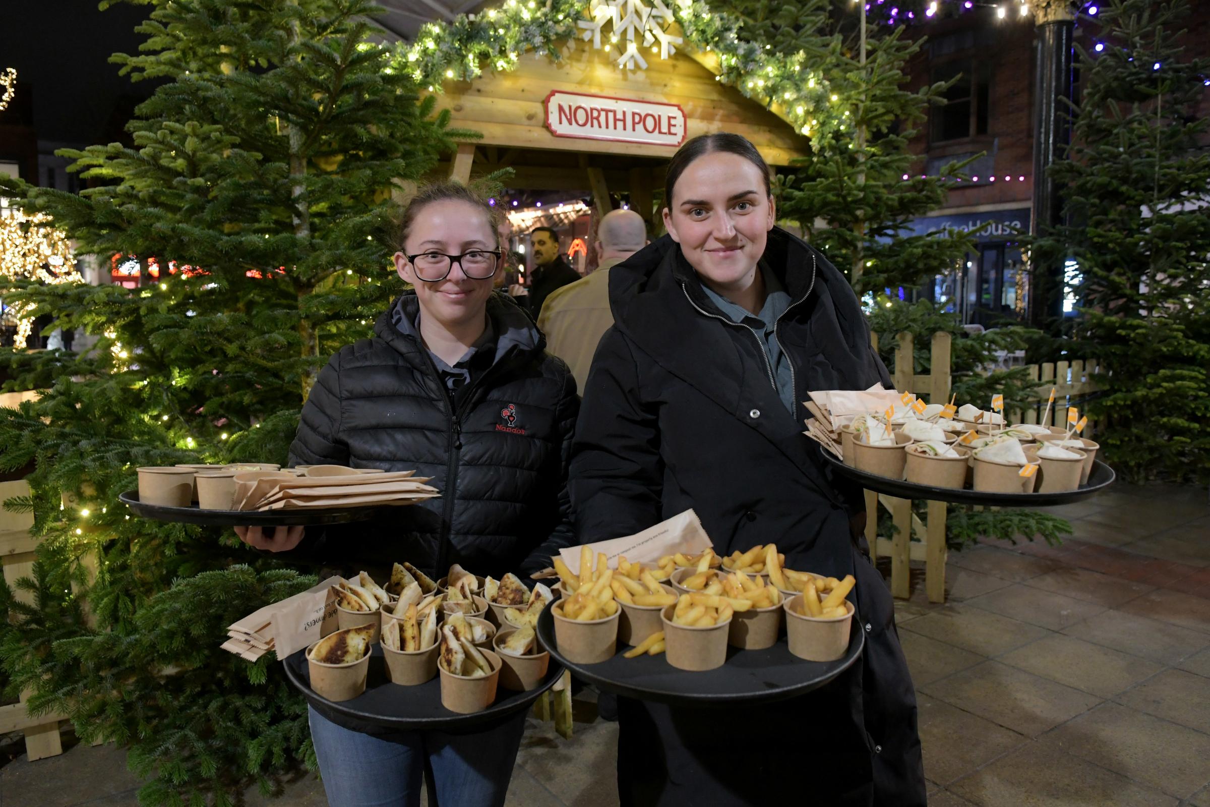 Après-ski Christmas pop-up Bar Hütte is now open in Golden Square. Picture: Dave Gillespie