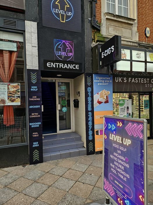 Level up is currently based on Buttermarket Street in Warrington town centre