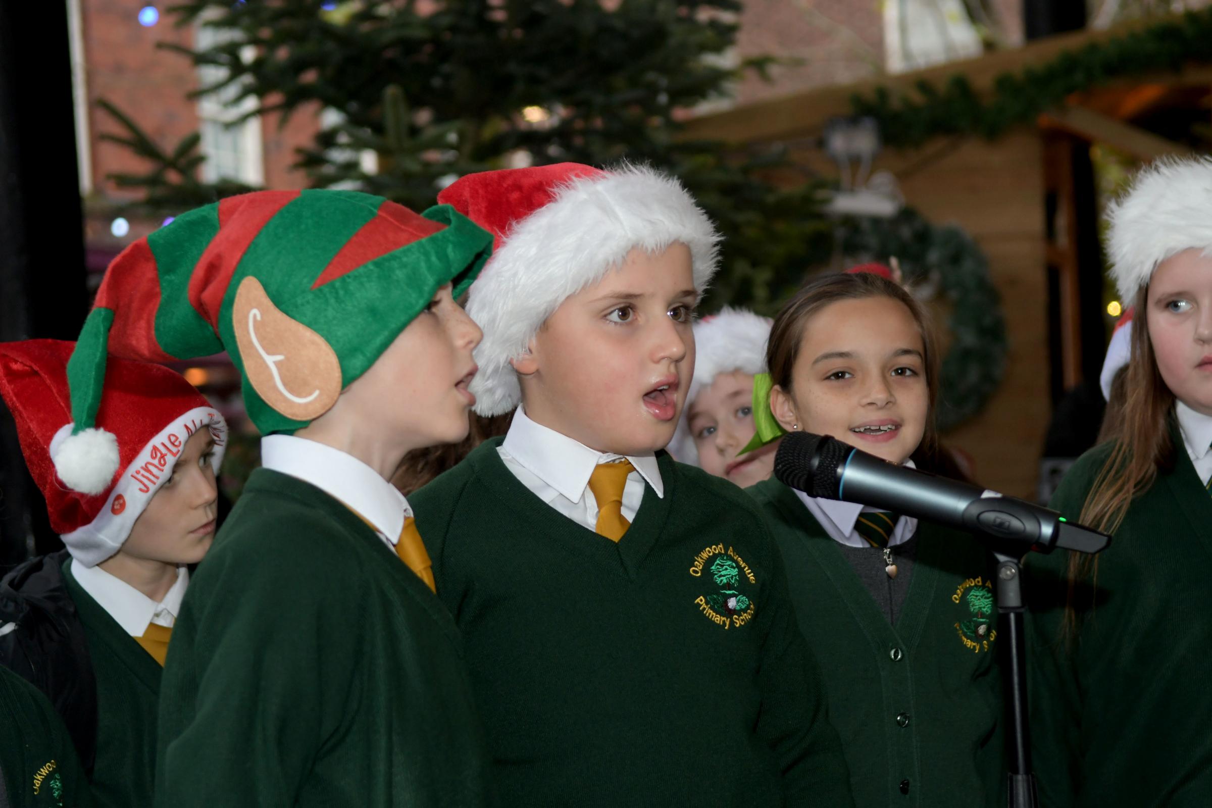 Festive fun in Warrington town centre during the Weekend Wonderland event. Pictures: Dave Gillespie