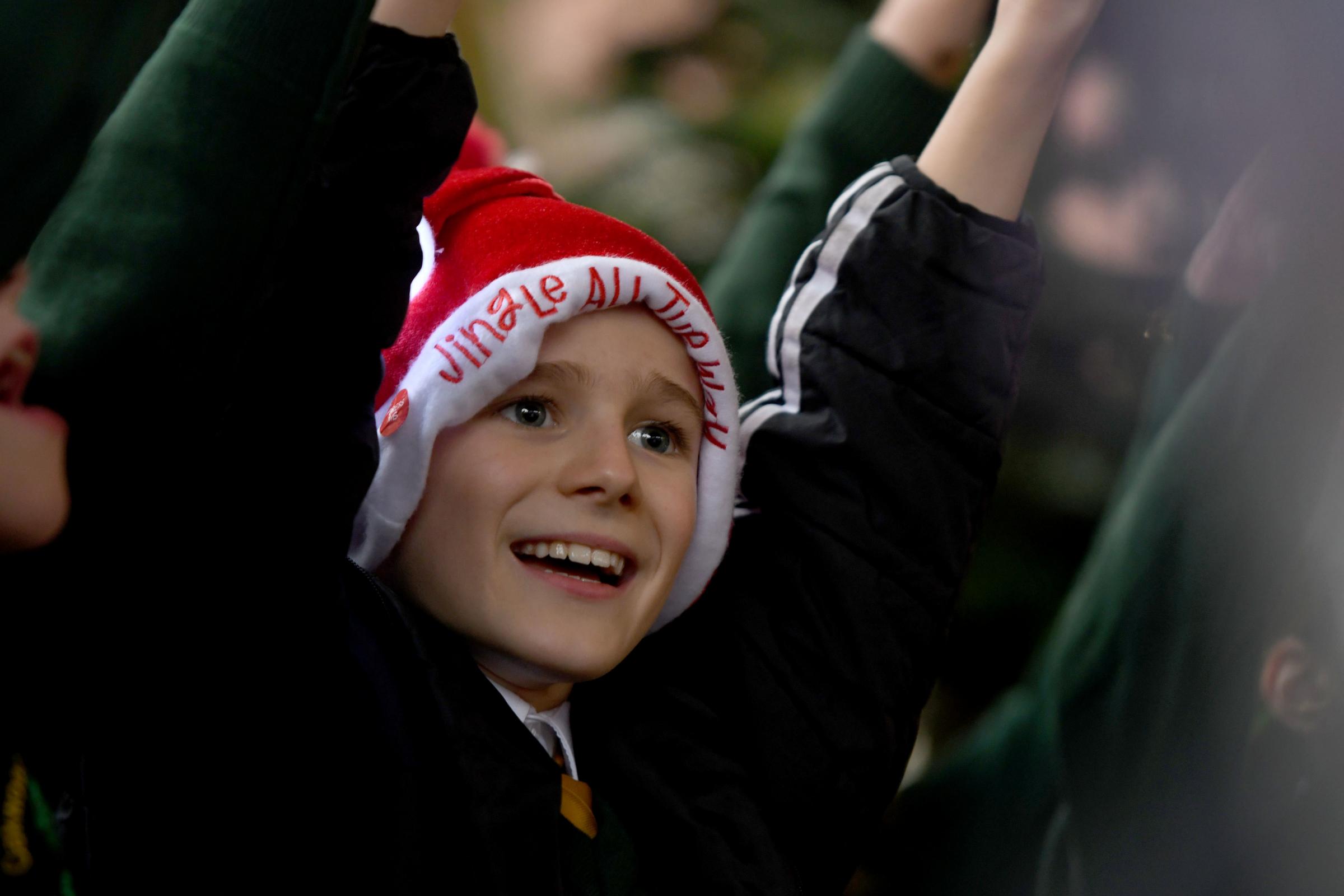 Festive fun in Warrington town centre during the Weekend Wonderland event. Pictures: Dave Gillespie