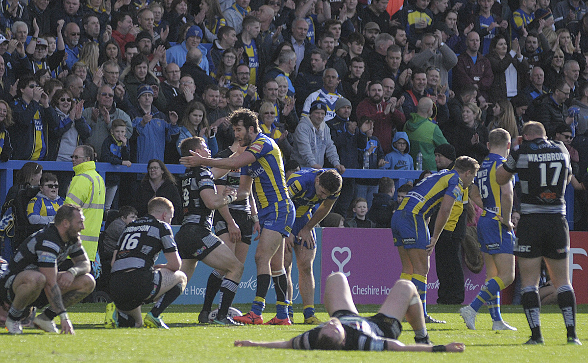 GUARDIAN VERDICT Warrington Wolves 22 Hull FC 22 Warrington Guardian